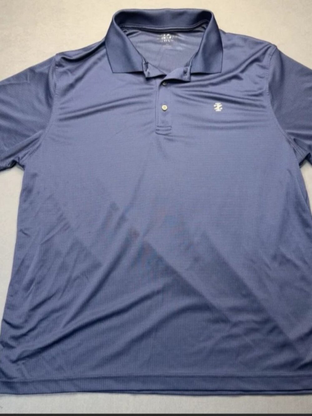 Izod Golf Mens XL Navy Performance Short Sleeve Polo Shirt